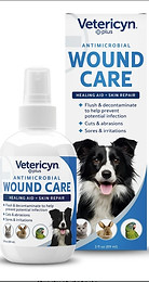 Vetericyn Wound and Skin Care Spray bottle for pets.