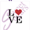 Thumbnail: LOVE Square 2 Part Stencil - Traditional or Silkscreen
