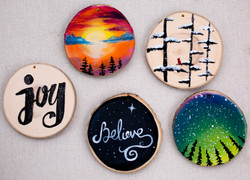 SPECIAL REQUEST - Wood Ornaments