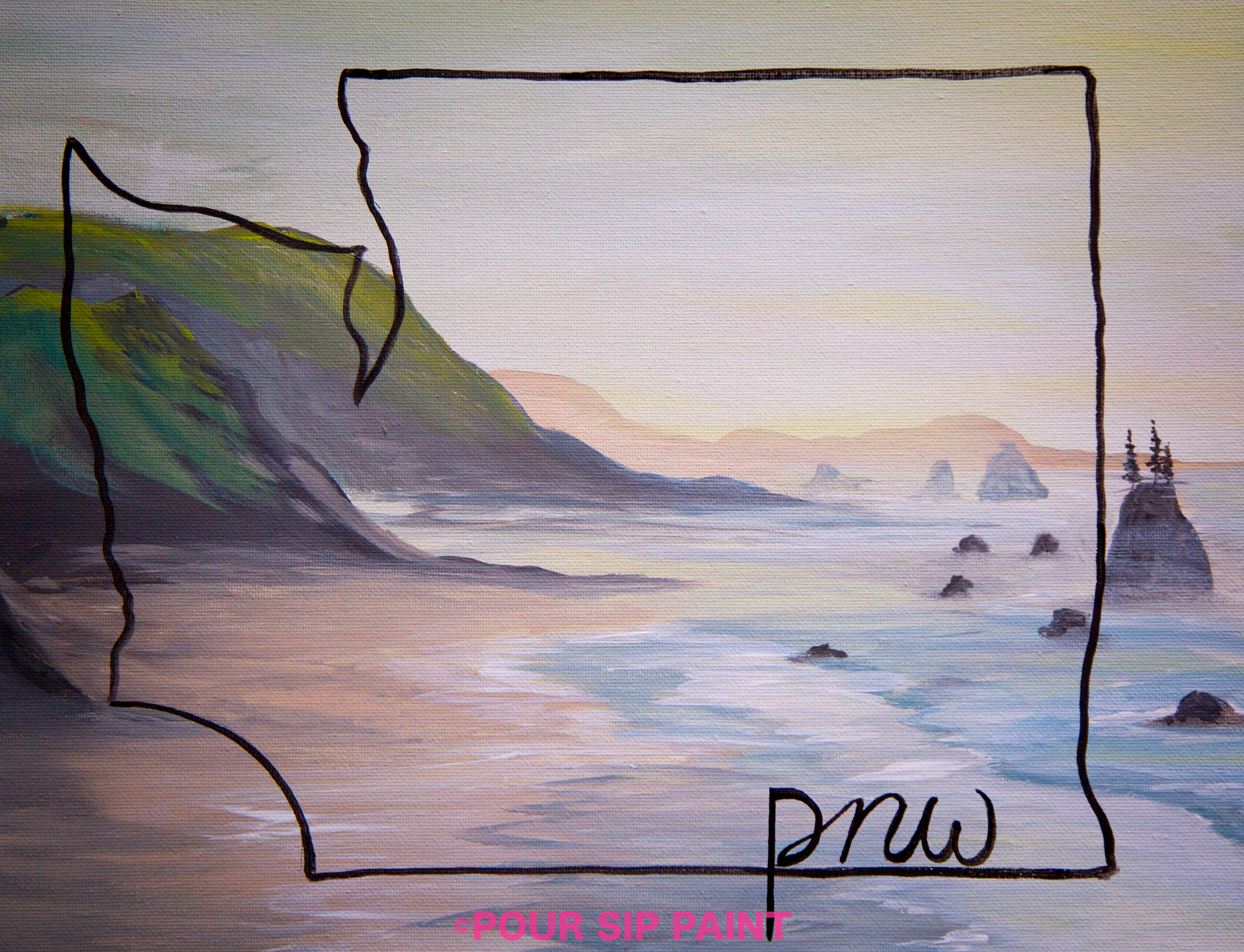 PNW at the Beach