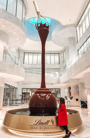 Lindt home of chocolate, zurich switzerland