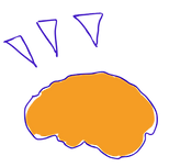 Ilustração de um cérebro.