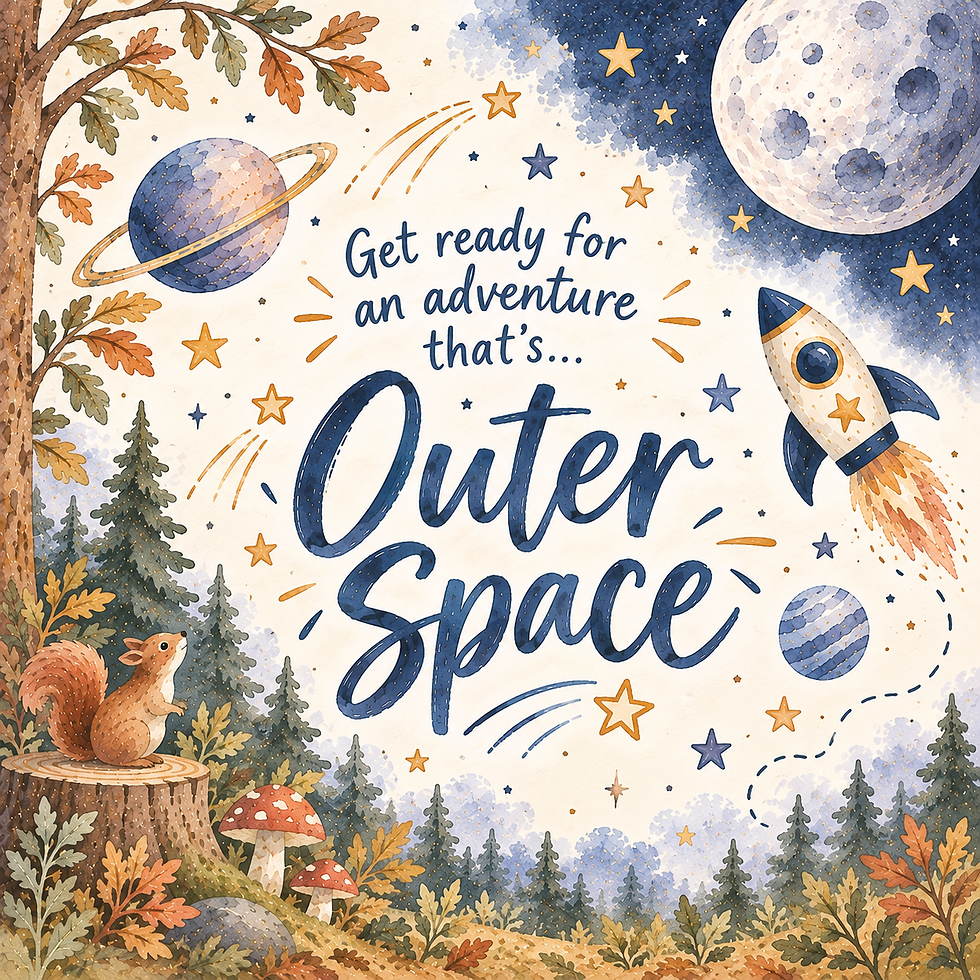 November Stay & Play sessions- Outer Space