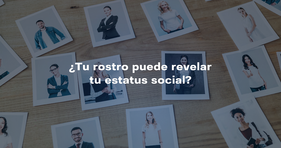 ¿Tu rostro puede revelar tu estatus social?