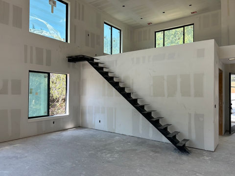 custom welded staircase