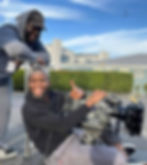 A Wild Shots student during a videography assignment