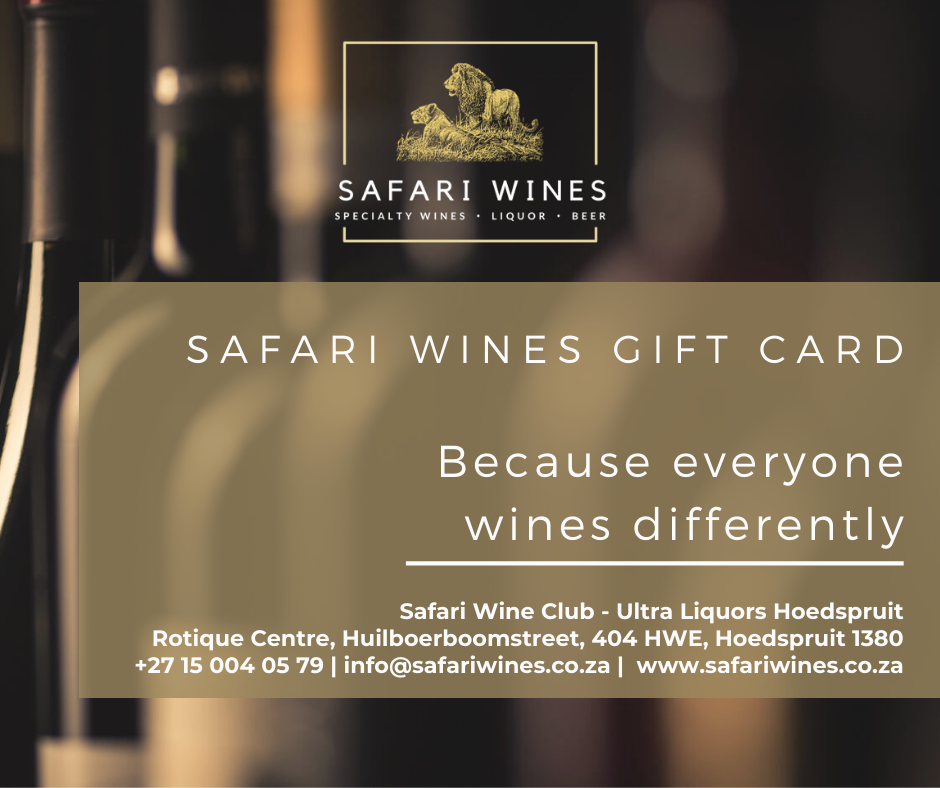 GIFT CARD safariwines
