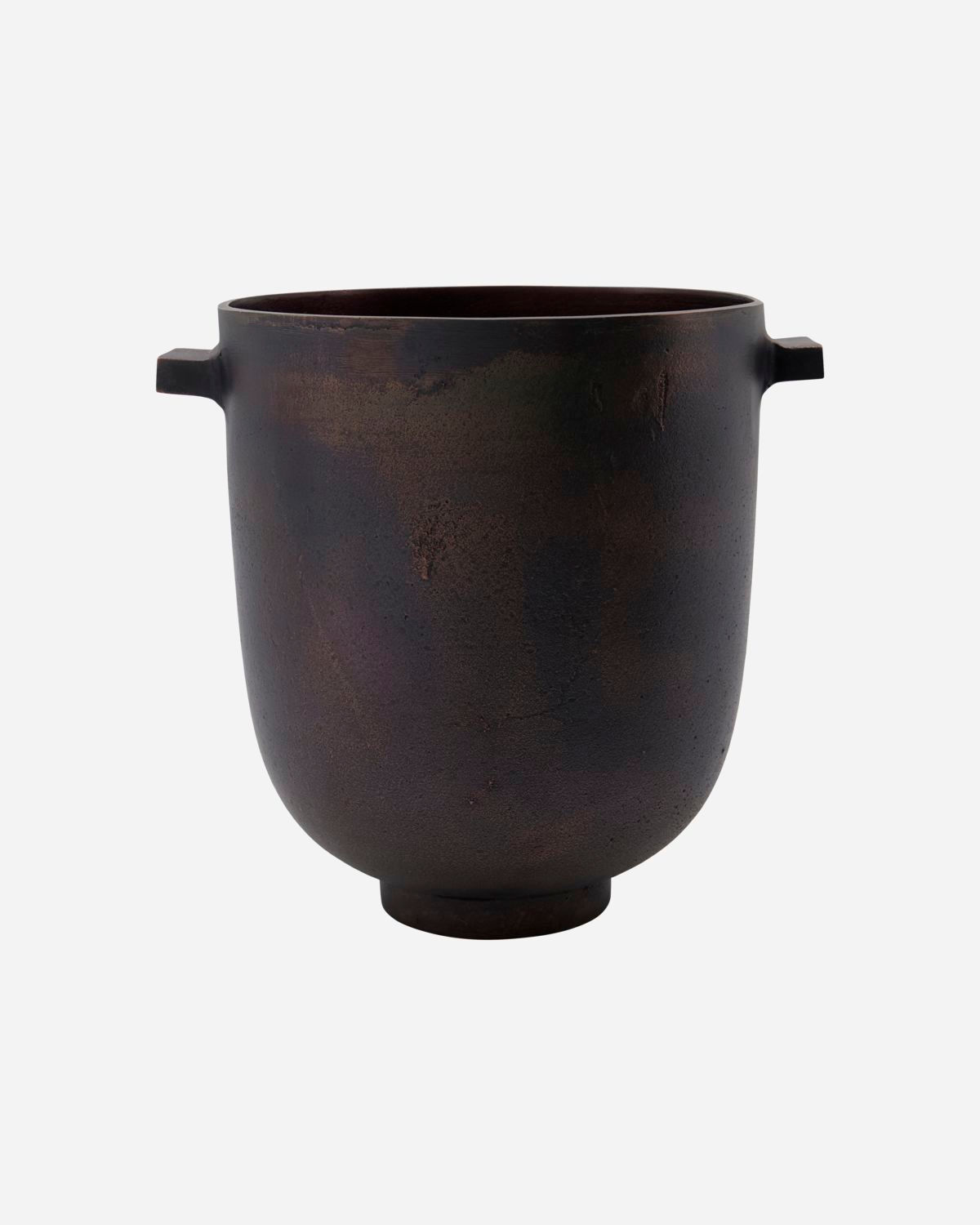 Květináč hnědá mosaz M