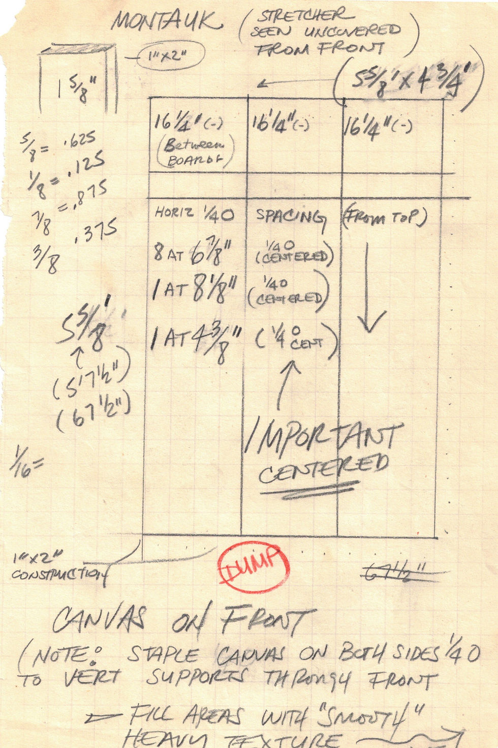 Drawings for the Series "Paintings to John Wellborn Root"