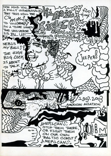 "Hippie Science Fiction Funnies" 1972