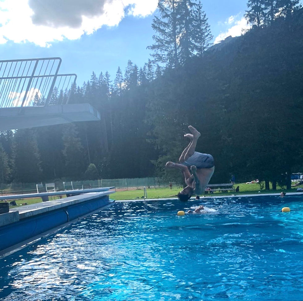 בריכה Waldbad Lech