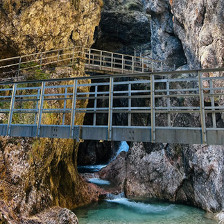 נקיק Almbachklamm בברכטסגאדן