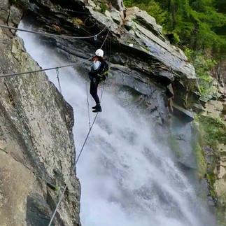 Via Ferrata במפלי שטויבן