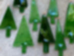 Recycled Glass Christmas Ornaments