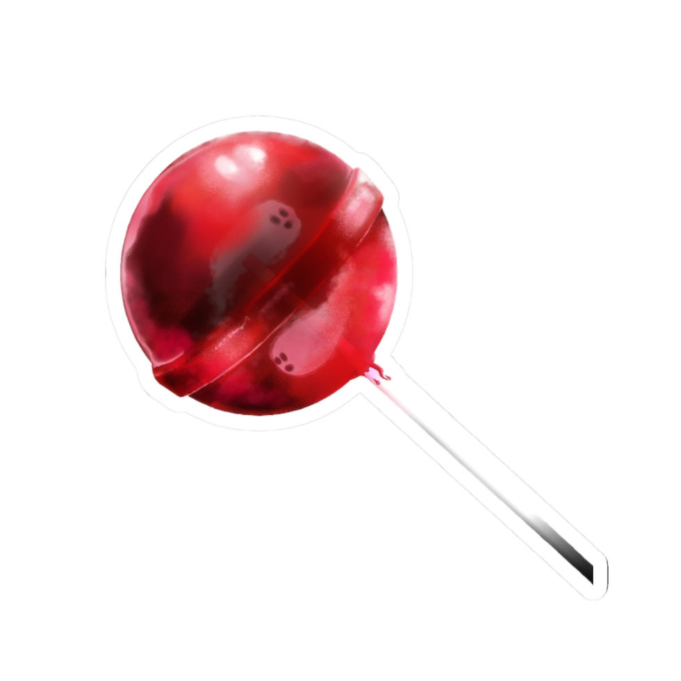 Thumbnail: Spooky Lollypop Sticker