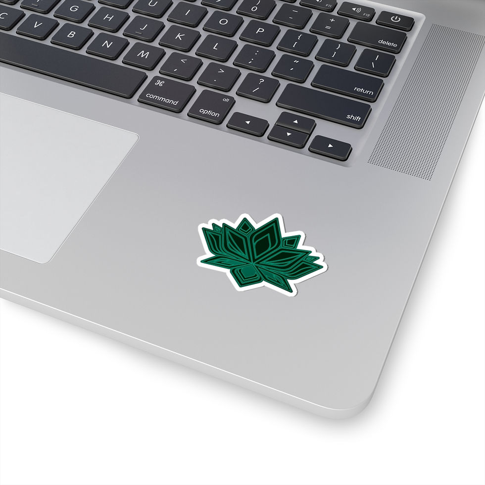 Thumbnail: Green Lotus Sticker