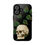 Thumbnail: Skull and Black Ash Leaf - iPhone Case