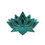 Thumbnail: Teal Lotus Sticker