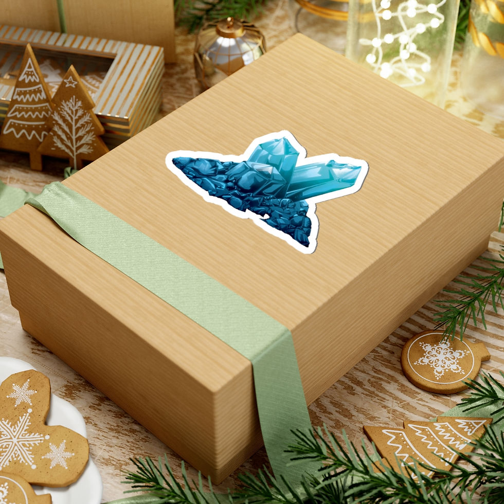 Thumbnail: Medium Crystal Cluster Sticker
