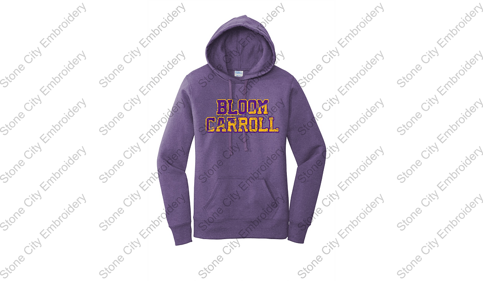 Thumbnail: Ladies Hoodie Fleece 2 color split