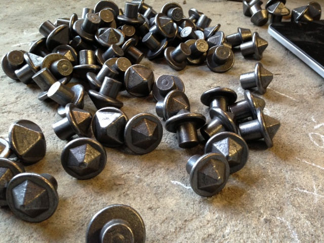 Thumbnail: Medium Faux rivet heads made to order