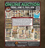 June 12, 2026 Online Pencil Collection Auction