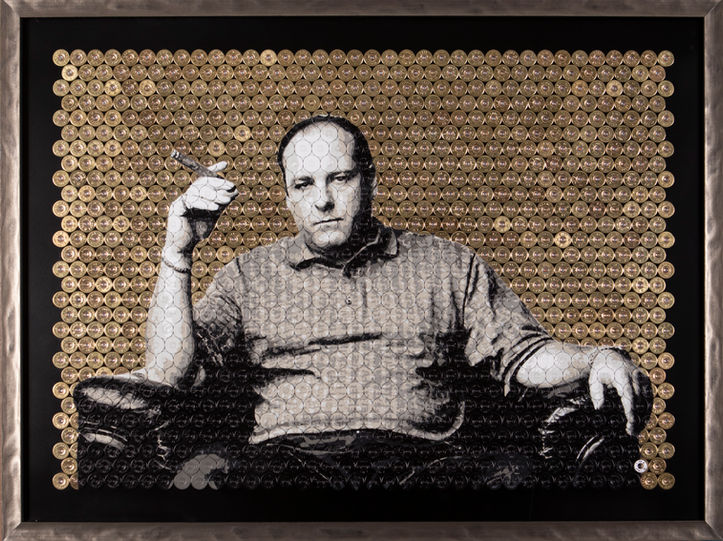 James Gandolfini as Tony Soprano, from The Sopranos