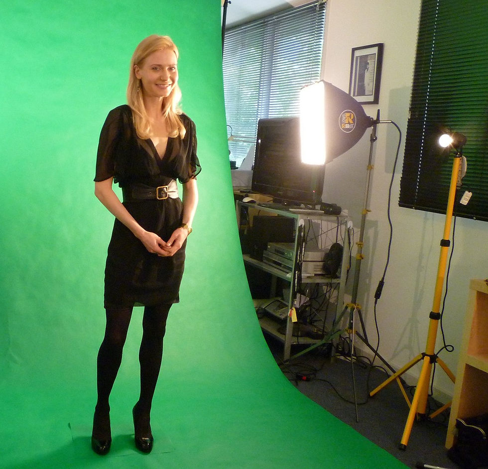 Green screen shot Gary W Productions