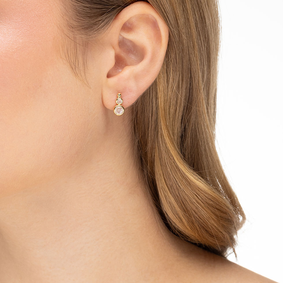 Gisela – Ohrringe – Gold – Damen Schmuck