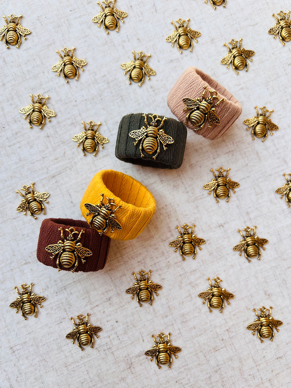 Serviettenring Biene, Stk