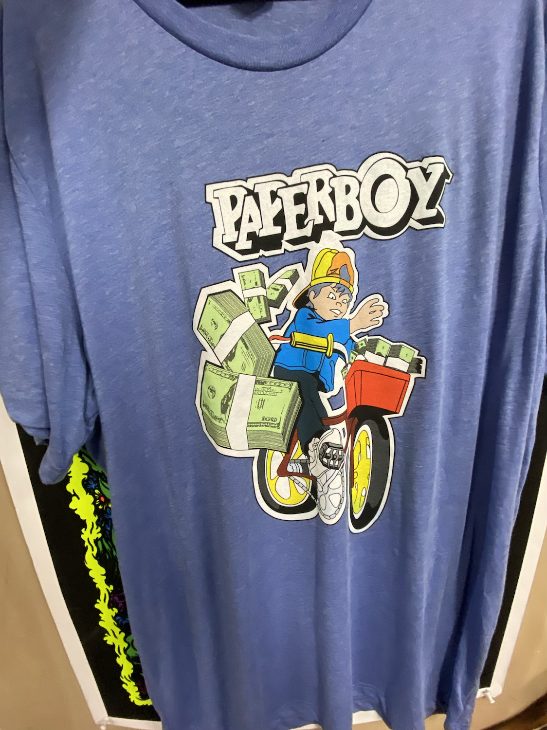 Big Z paperboy t shirt 