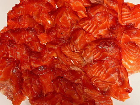 Beetroot Cured Salmon
