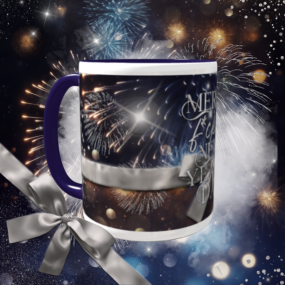 Miniaturbild: Merry f*cking New Year's Day! - Tasse