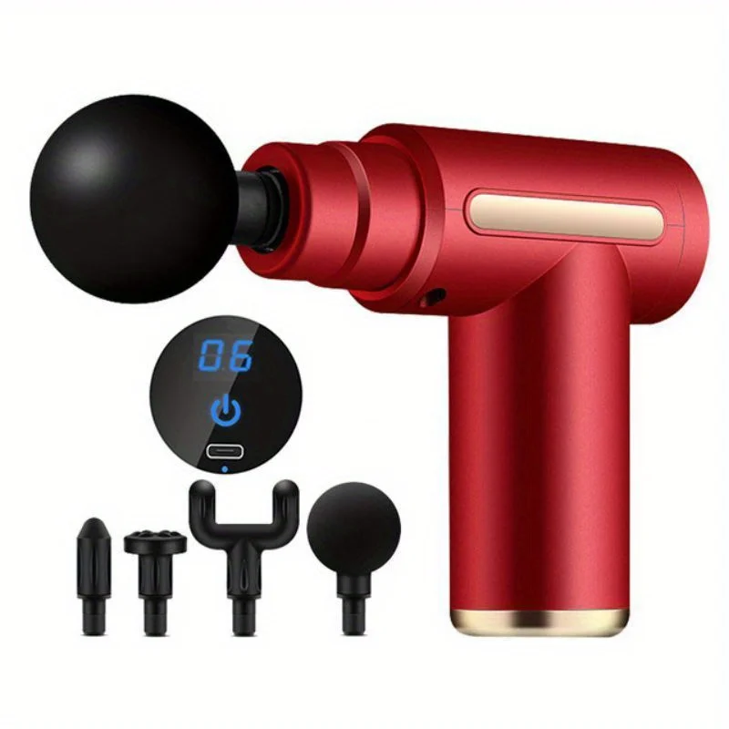 Thumbnail: Portable Fascial Massage Gun Electric Percussion Pistol Massager Body Relaxation