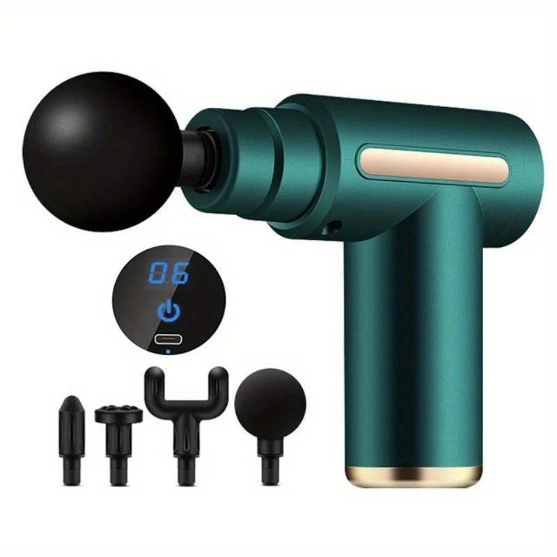 Thumbnail: Portable Fascial Massage Gun Electric Percussion Pistol Massager Body Relaxation