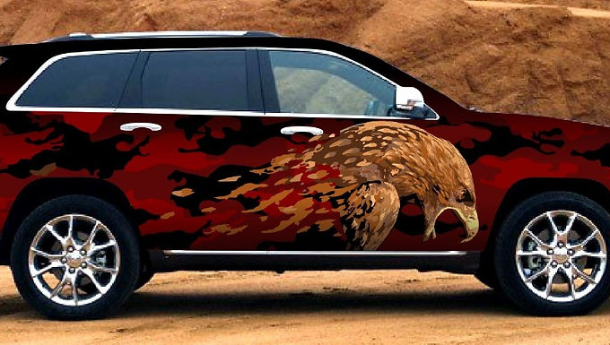 Cherokee-Jeep-Angry-Eagle-Wrap
