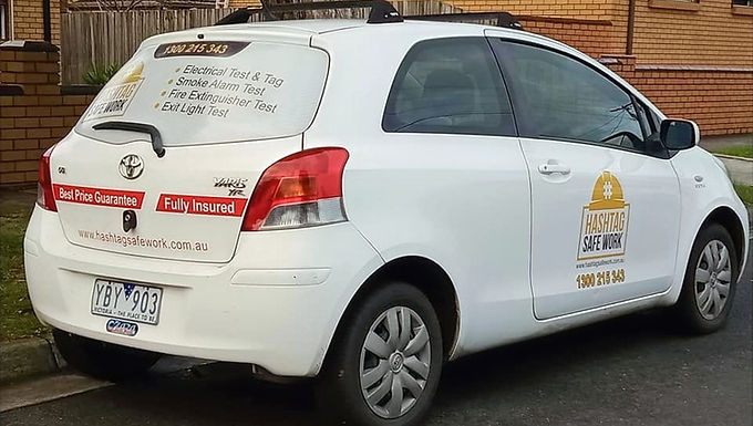 Toyota-Yaris-hatchback-car-sign