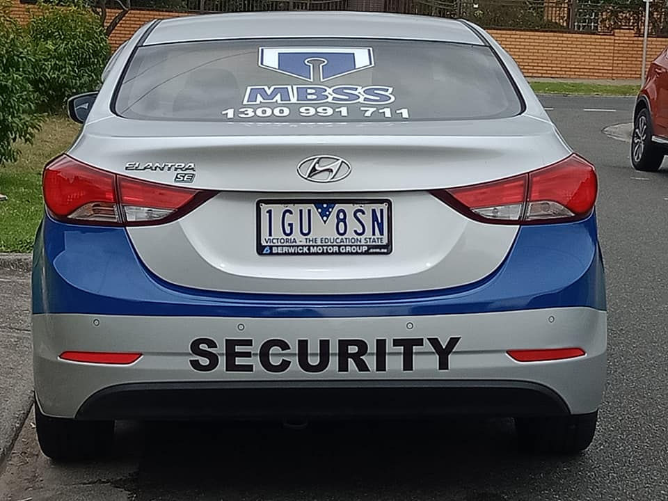 Thumbnail: MBSS Security Hyundai Elantra sign