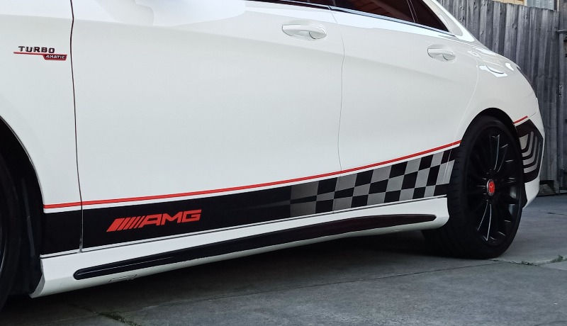 Thumbnail: Mercedes-AMG-Racing-Stripe-Sticker-Decal