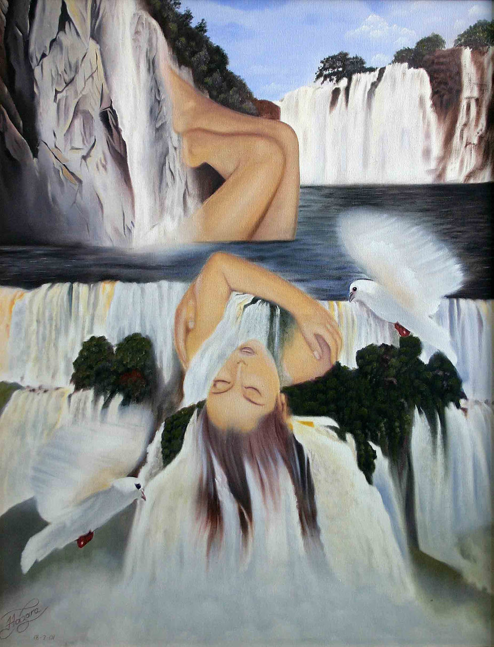 Paradise Oil on canvas 60x90cm