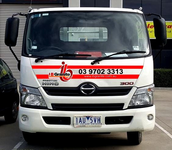 Thumbnail: Truck-Sign-IB-Granite-400cm-Long