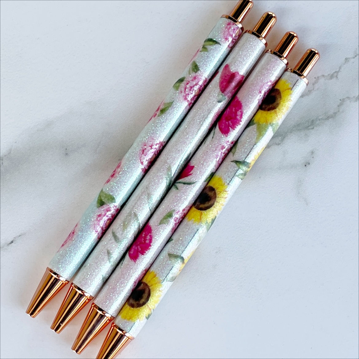 Floral Ballpoint Pens
