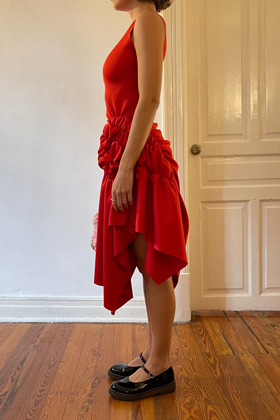 Thumbnail: Rectangle Dress Red