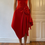 Thumbnail: Rectangle Dress Red