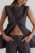 Thumbnail: Corso Mini Dress Denim Stripes