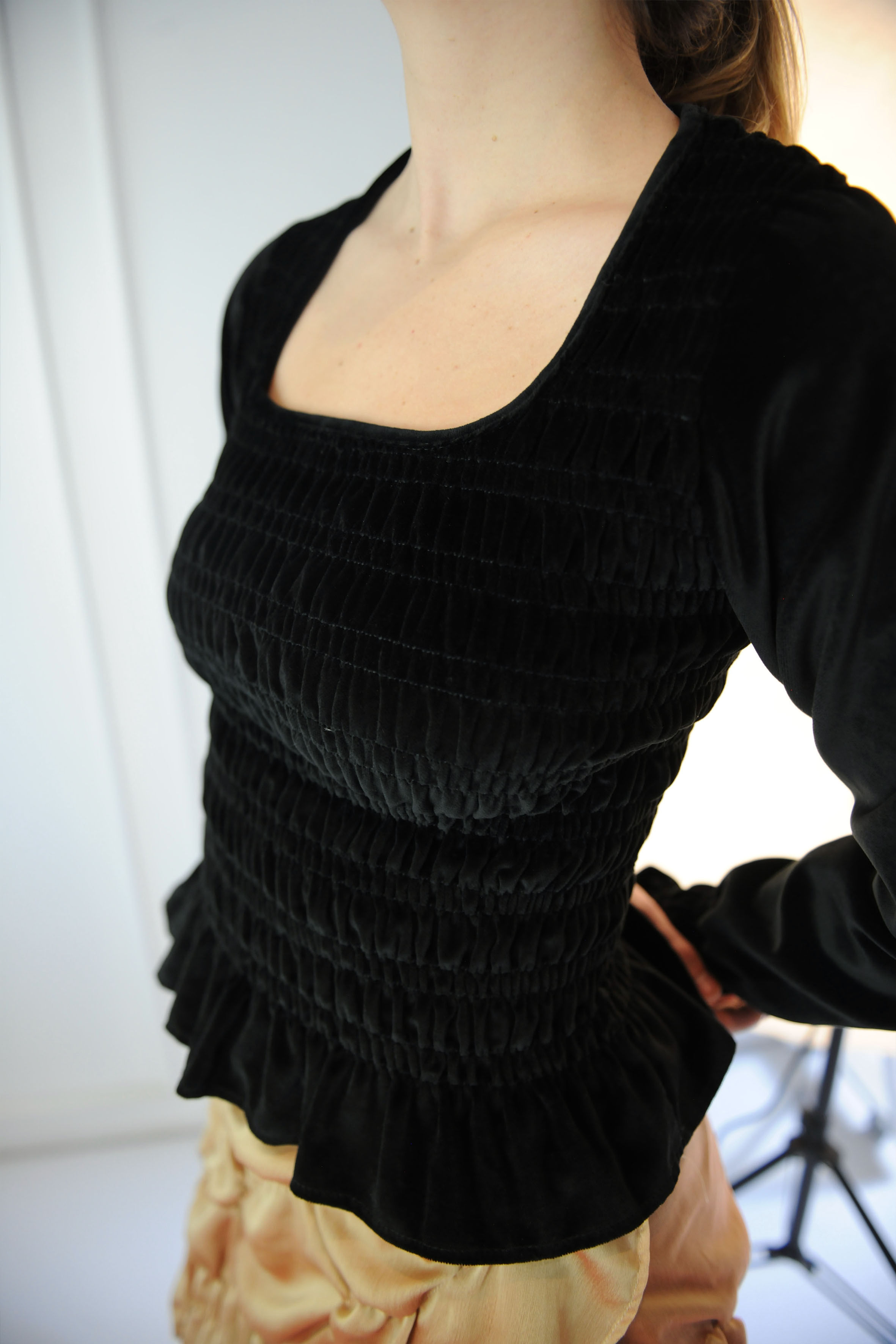 Lulu Camiset Velvet Black