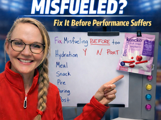 Is Your Athlete Misfueled - Hurting Performance?