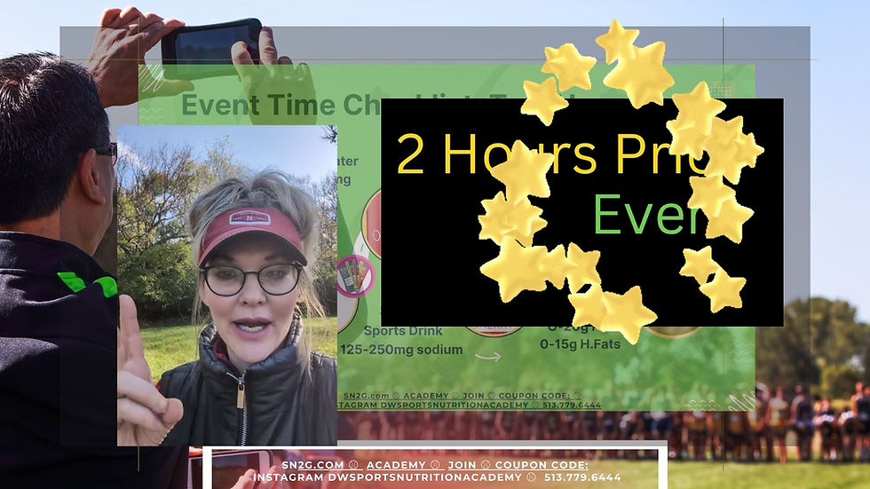 2 Hours prior event