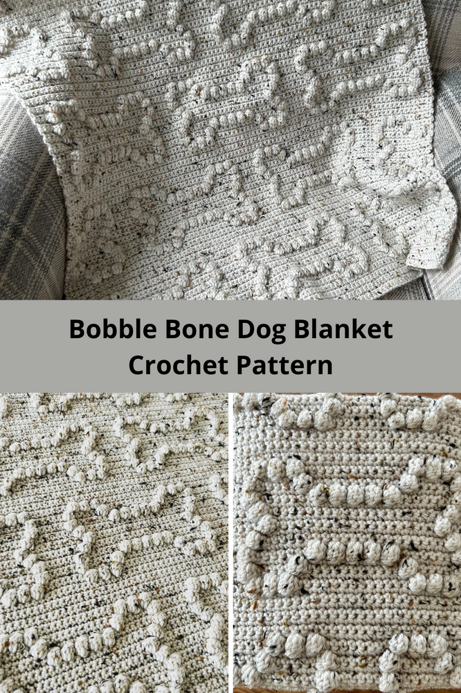 Bobble Bone Dog Blanket Crochet Pattern - New Pattern Launch