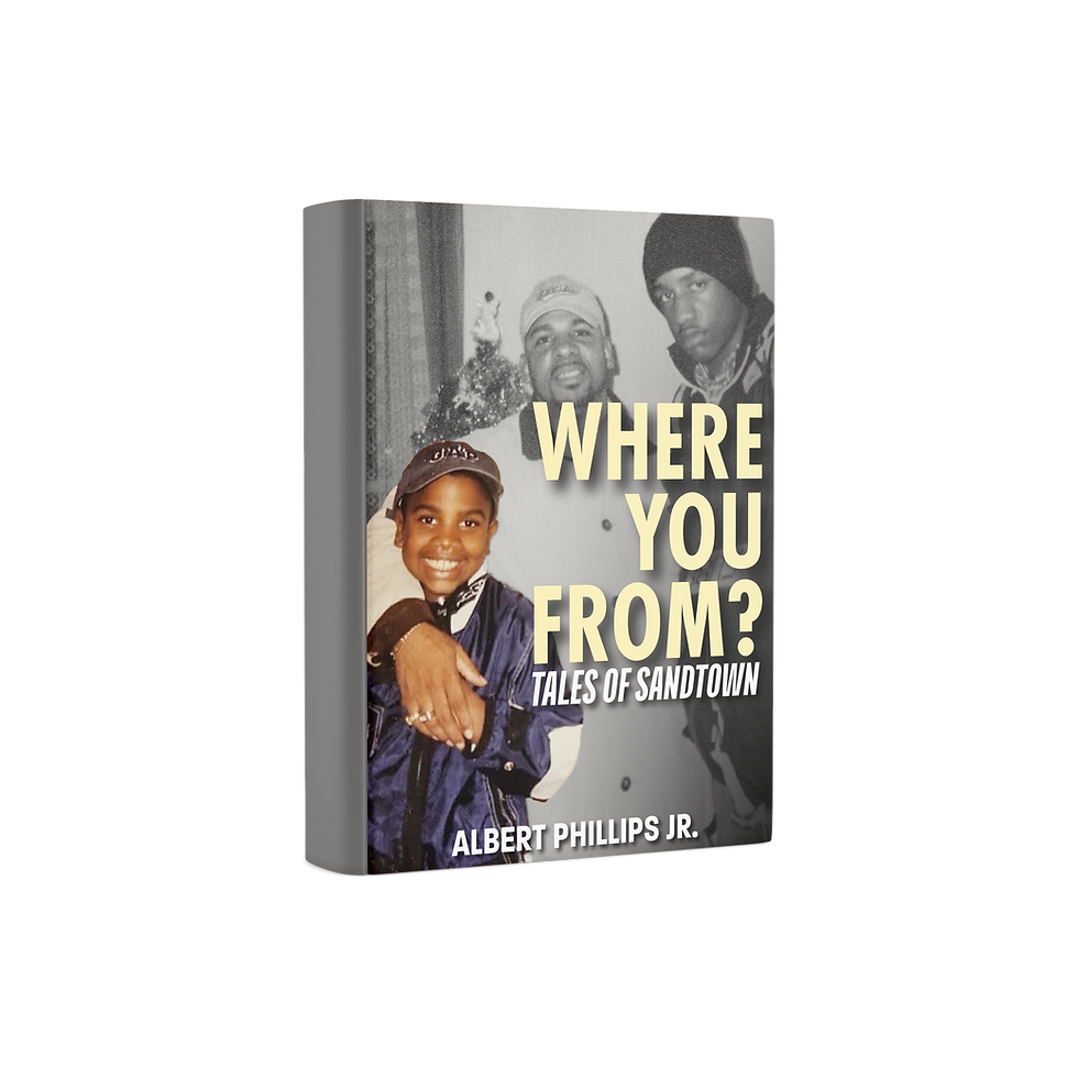 Where You From Book Mockup